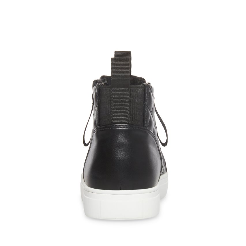 Zapatillas Steve Madden Areggie Niños Negras | ES RK69S2